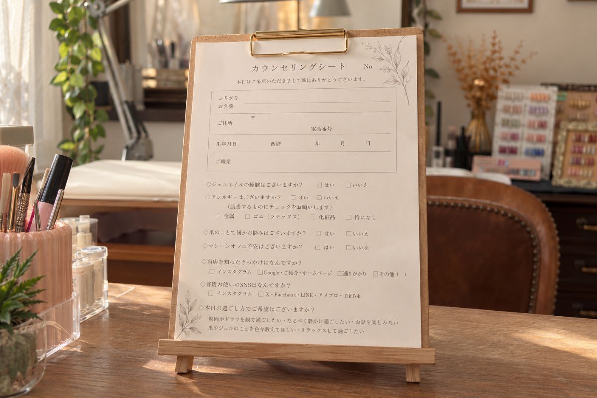 立川市 Care Bloom STEP4 丁寧なカウンセリングの様子